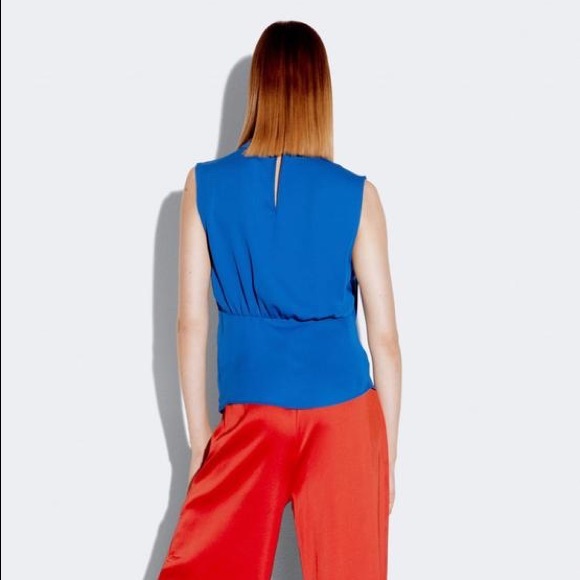 ZARA Sleeveless flowy top - Picture 6 of 7